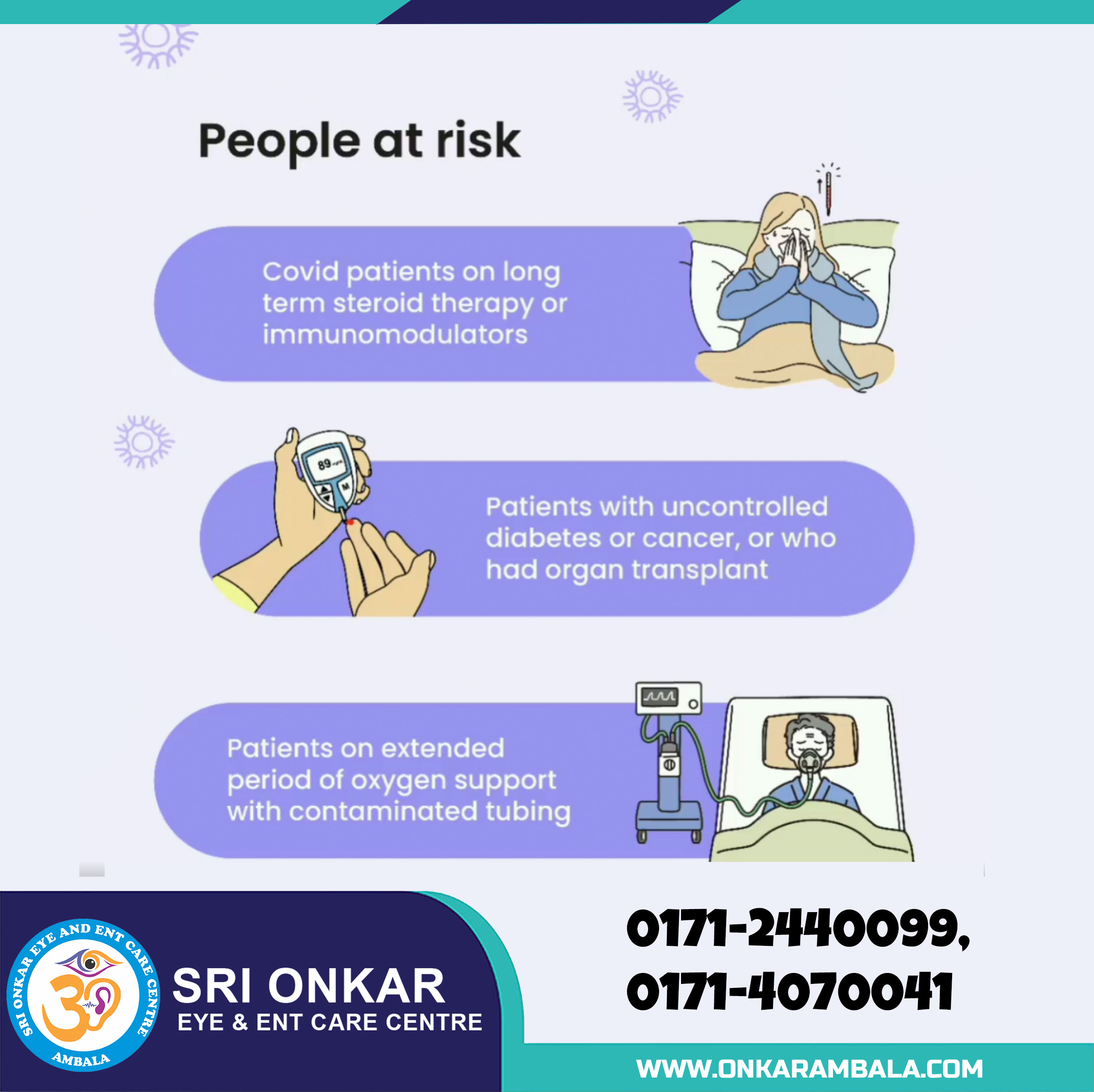 Who is at the risk of Black Fungus? | Sri Onkar Eye & ENT Care Centre | Dr. Rishi Gautam Aggarwal